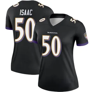 Adisa Isaac Baltimore Ravens Women's Legend Nike Jersey - Black
