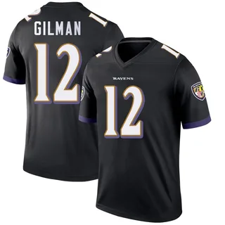 Alohi Gilman Baltimore Ravens Youth Legend Nike Jersey - Black