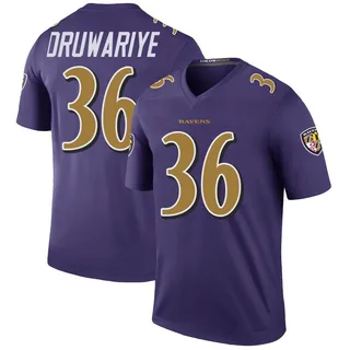 Amani Oruwariye Baltimore Ravens Men's Color Rush Legend Nike Jersey - Purple