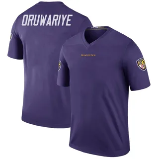 Amani Oruwariye Baltimore Ravens Men's Color Rush Legend Nike Jersey - Purple