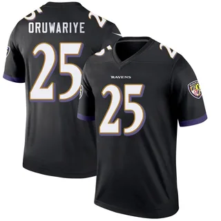 Amani Oruwariye Baltimore Ravens Men's Legend Nike Jersey - Black