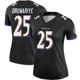 Amani Oruwariye Baltimore Ravens Women's Legend Nike Jersey - Black