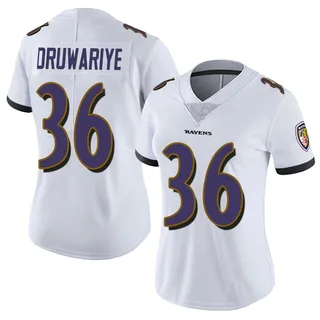 Amani Oruwariye Baltimore Ravens Women's Limited Vapor Untouchable Nike Jersey - White