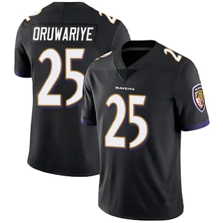 Amani Oruwariye Baltimore Ravens Youth Limited Alternate Vapor Untouchable Nike Jersey - Black
