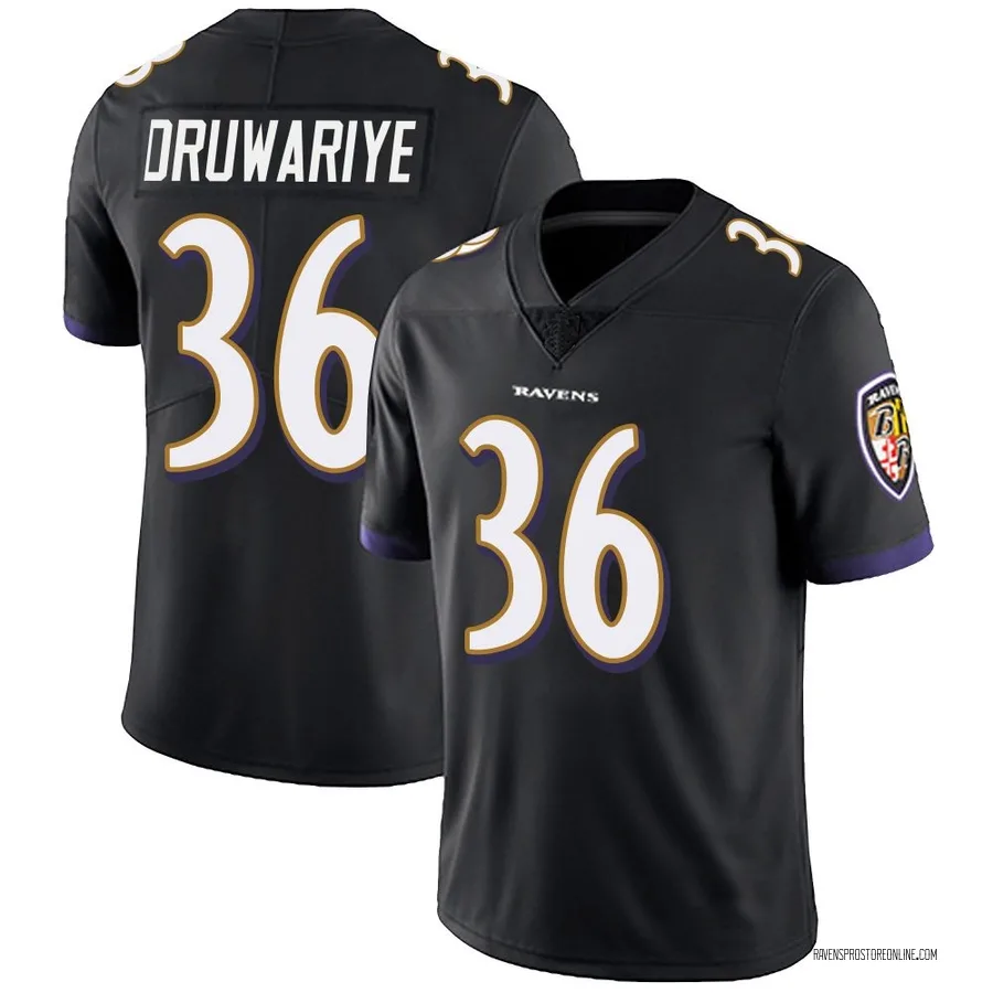 Amani Oruwariye Baltimore Ravens Youth Limited Alternate Vapor Untouchable Nike Jersey - Black