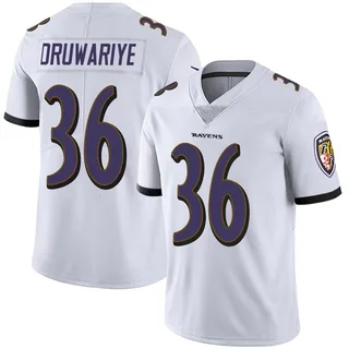 Amani Oruwariye Baltimore Ravens Youth Limited Vapor Untouchable Nike Jersey - White