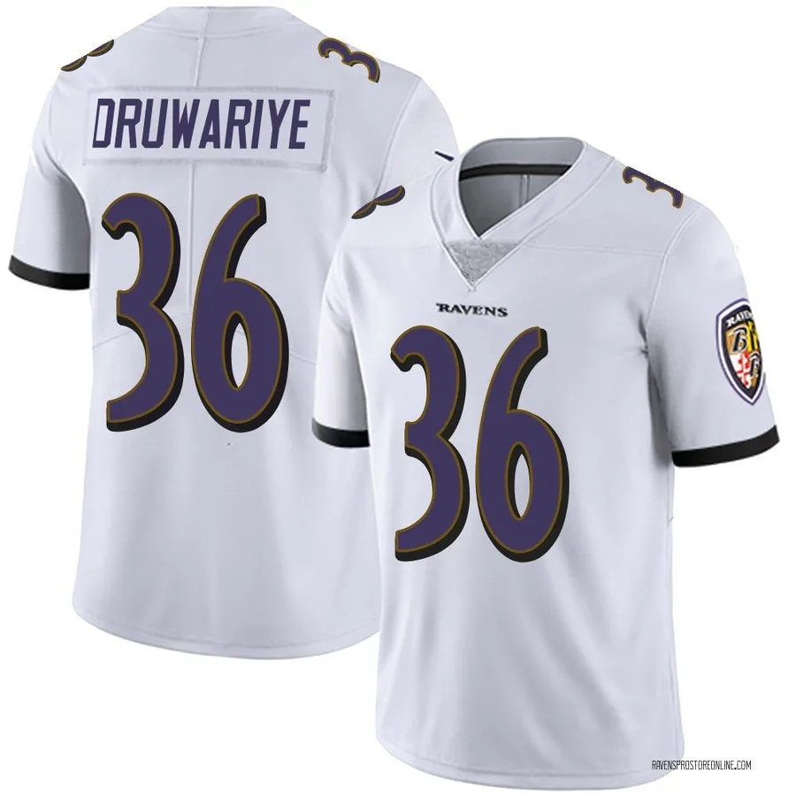 Amani Oruwariye Baltimore Ravens Youth Limited Vapor Untouchable Nike Jersey - White