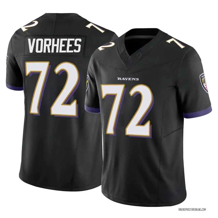 Andrew Vorhees Baltimore Ravens Youth Limited Vapor F.U.S.E. Nike Jersey - Black