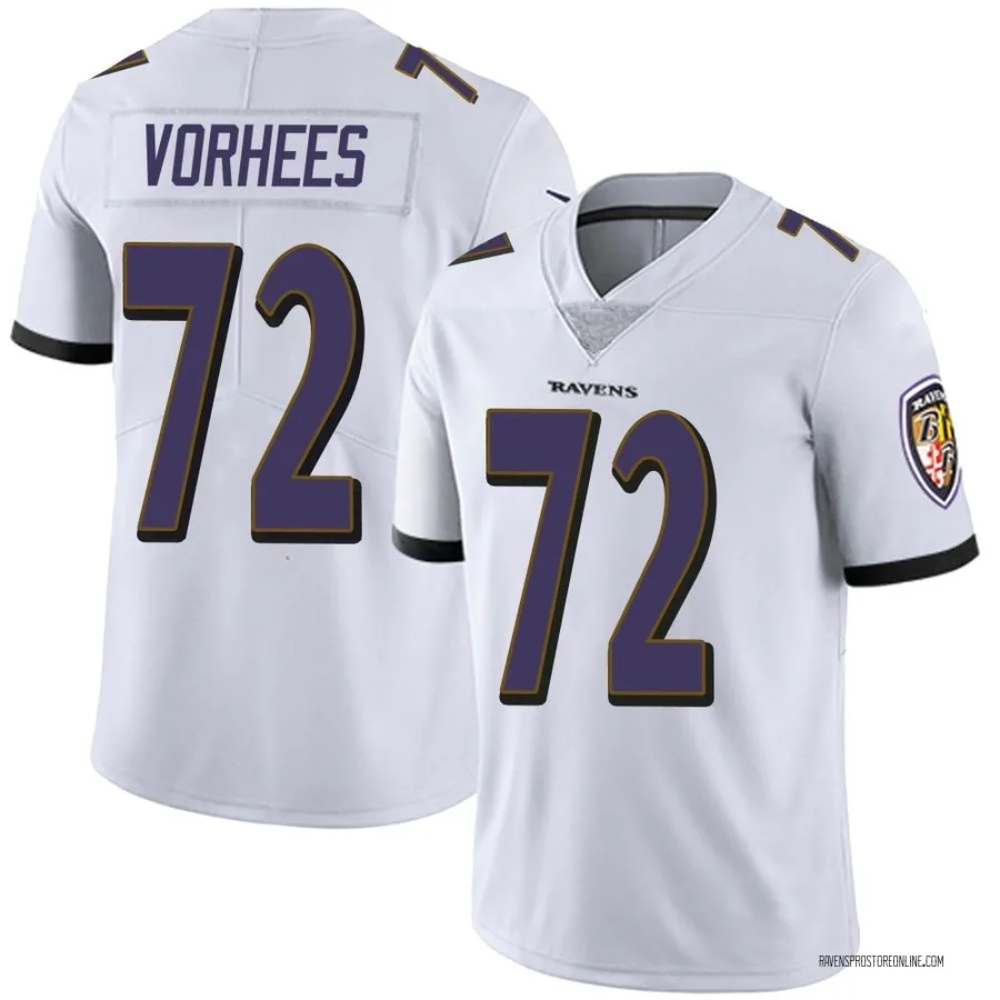 Andrew Vorhees Baltimore Ravens Youth Limited Vapor Untouchable Nike Jersey - White