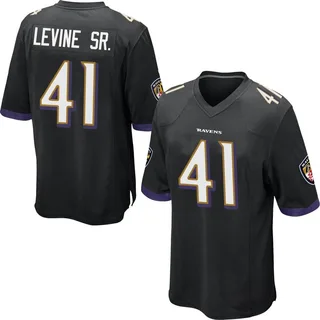 Anthony Levine Sr. Baltimore Ravens Men's Game Jersey - Black