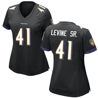 Anthony Levine Sr. Baltimore Ravens Women's Game Nike Jersey - Black