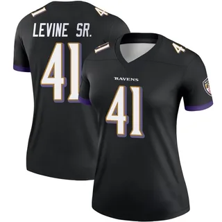 Anthony Levine Sr. Baltimore Ravens Women's Legend Nike Jersey - Black
