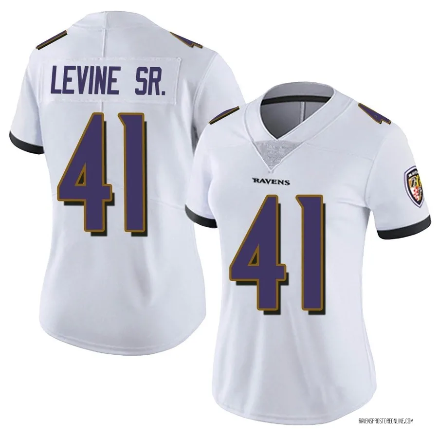 Anthony Levine Sr. Baltimore Ravens Women's Limited Vapor Untouchable Nike Jersey - White