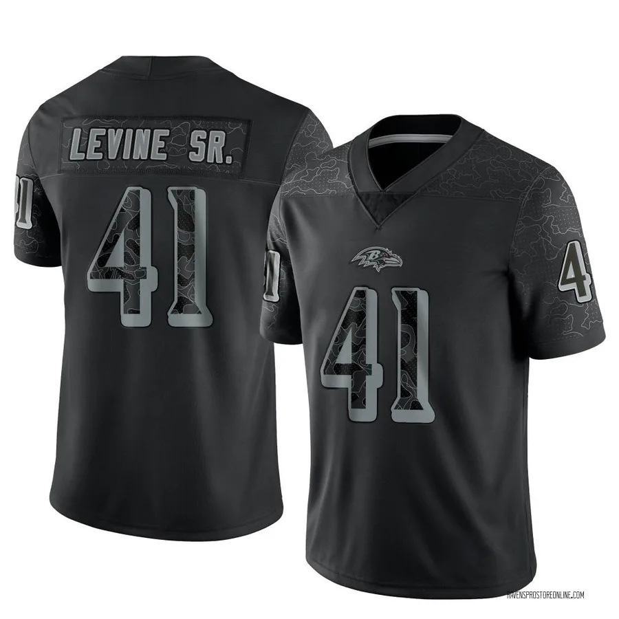 Anthony Levine Sr. Baltimore Ravens Youth Limited Reflective Nike Jersey - Black