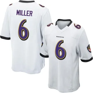 Anthony Miller Baltimore Ravens Men's Game Nike Jersey - White