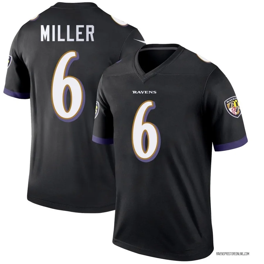 Anthony Miller Baltimore Ravens Men's Legend Nike Jersey - Black