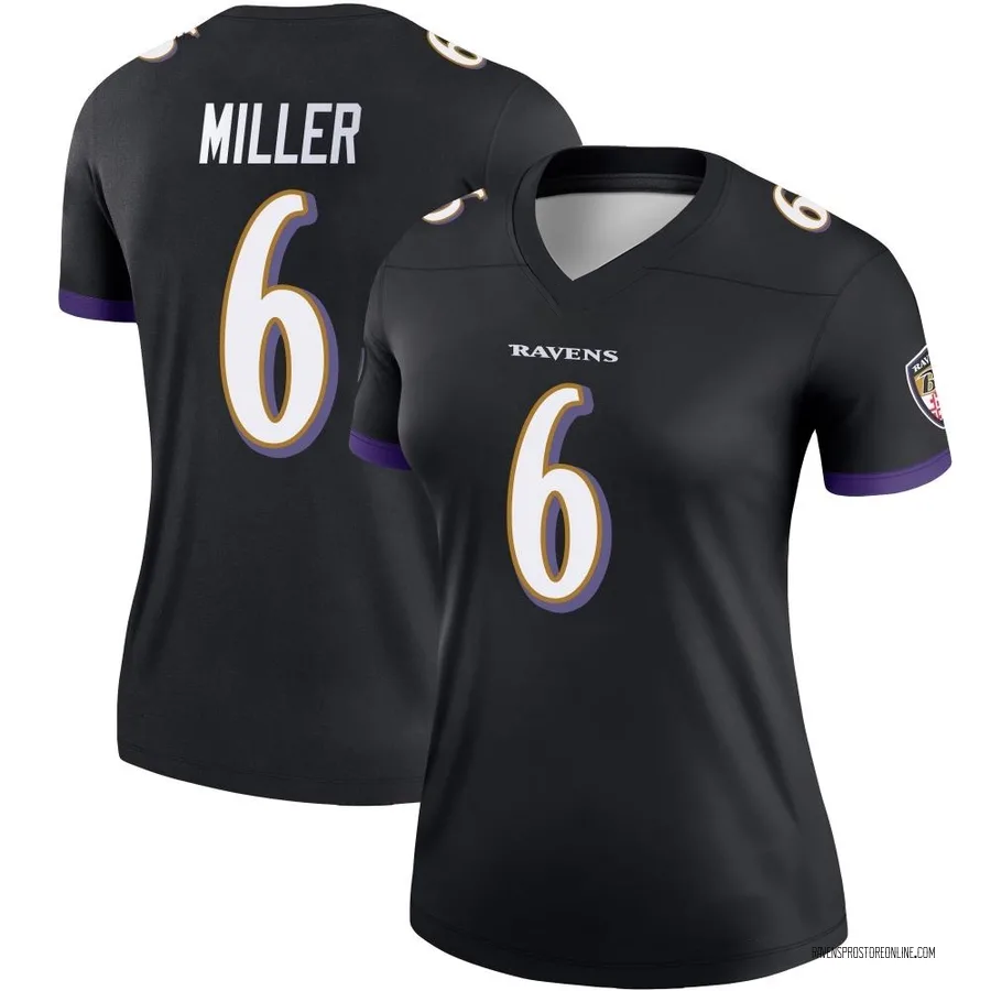 Anthony Miller Baltimore Ravens Women's Legend Nike Jersey - Black