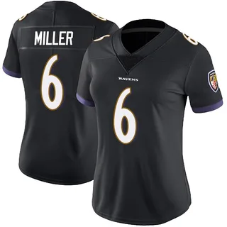 Anthony Miller Baltimore Ravens Women's Limited Alternate Vapor Untouchable Nike Jersey - Black