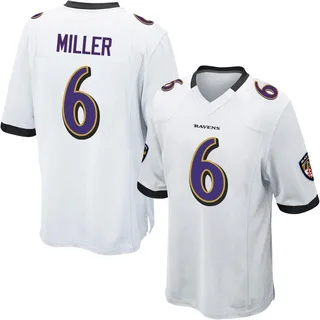 Anthony Miller Baltimore Ravens Youth Game Nike Jersey - White