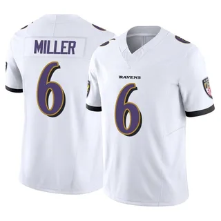 Anthony Miller Baltimore Ravens Youth Limited Vapor F.U.S.E. Nike Jersey - White