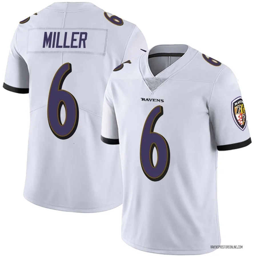 Anthony Miller Baltimore Ravens Youth Limited Vapor Untouchable Nike Jersey - White