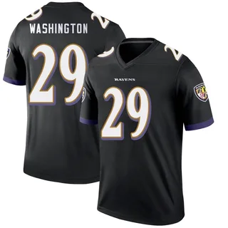 Ar'Darius Washington Baltimore Ravens Youth Legend Nike Jersey - Black