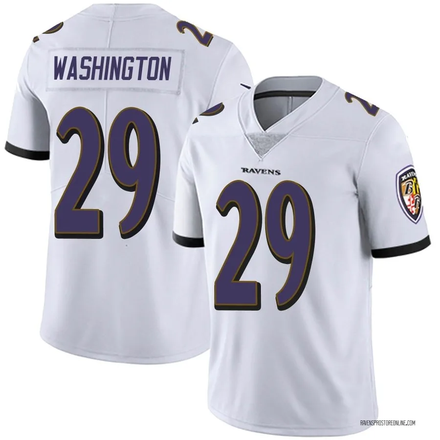 Ar'Darius Washington Baltimore Ravens Youth Limited Vapor Untouchable Nike Jersey - White