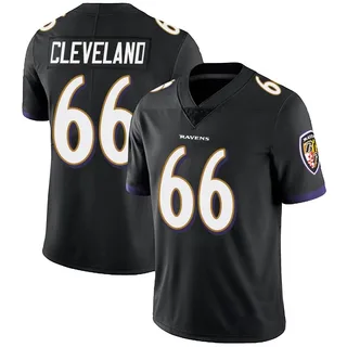 Ben Cleveland Baltimore Ravens Men's Limited Alternate Vapor Untouchable Nike Jersey - Black