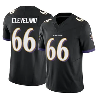 Ben Cleveland Baltimore Ravens Men's Limited Vapor F.U.S.E. Nike Jersey - Black