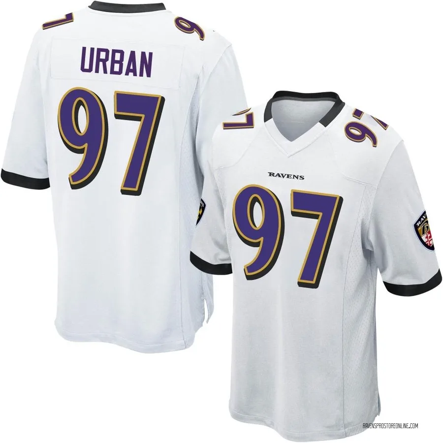 Brent Urban Baltimore Ravens Men's Game Nike Jersey - White