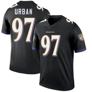 Brent Urban Baltimore Ravens Men's Legend Nike Jersey - Black