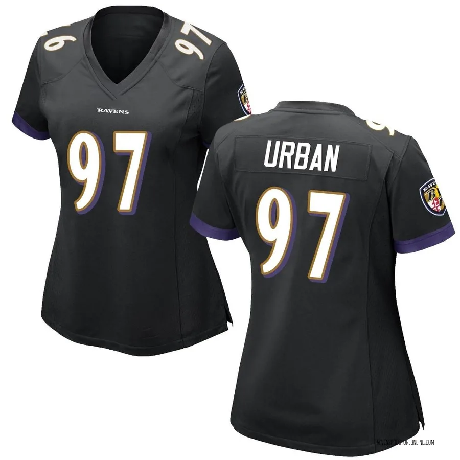 Brent Urban Baltimore Ravens Women's Game Nike Jersey - Black