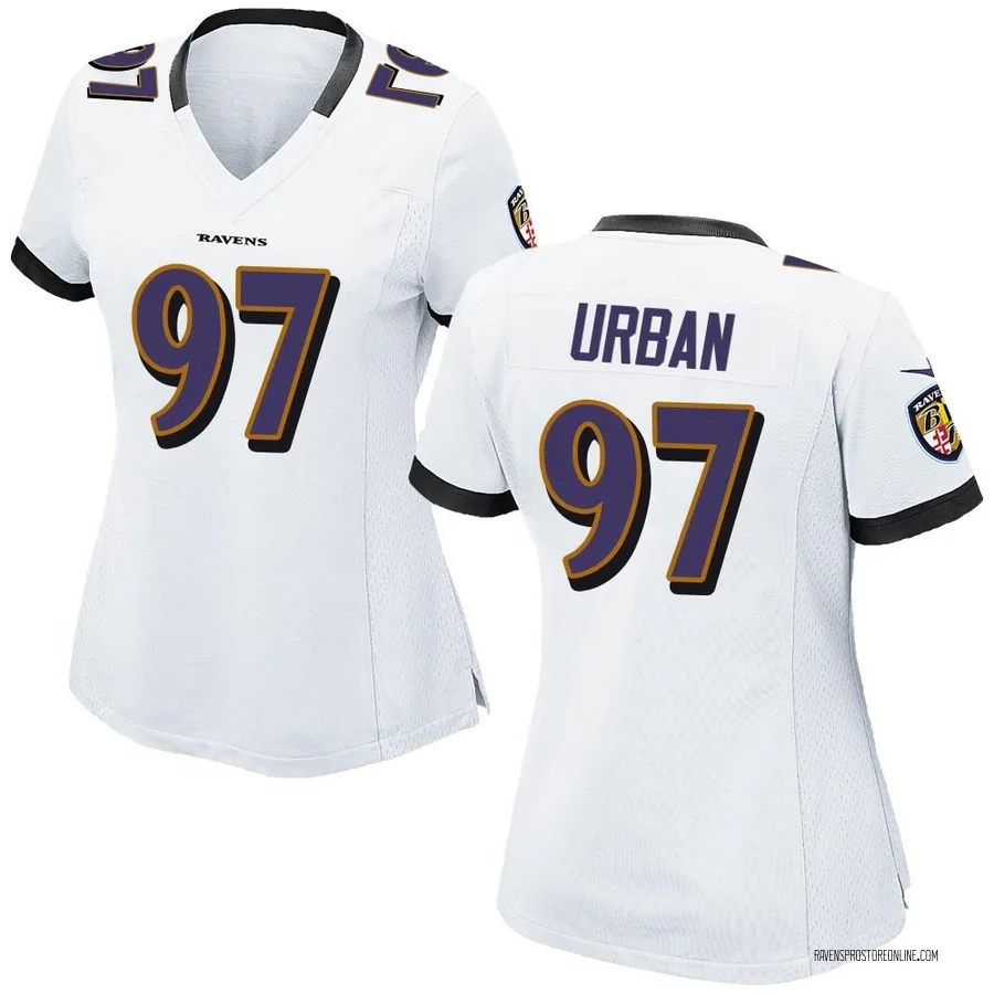 Brent Urban Baltimore Ravens Women's Game Nike Jersey - White