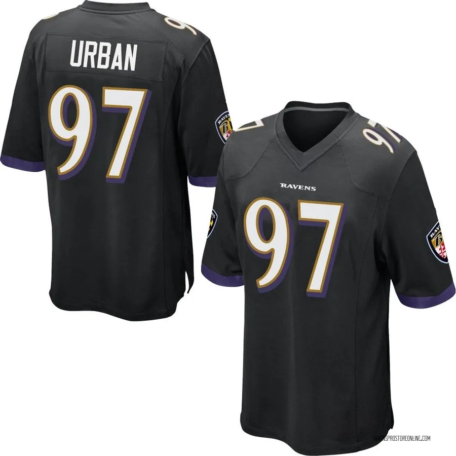 Brent Urban Baltimore Ravens Youth Game Nike Jersey - Black