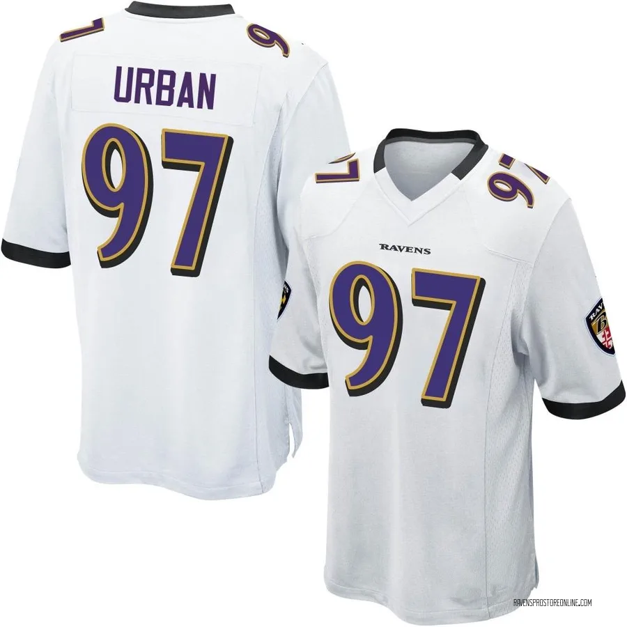 Brent Urban Baltimore Ravens Youth Game Nike Jersey - White