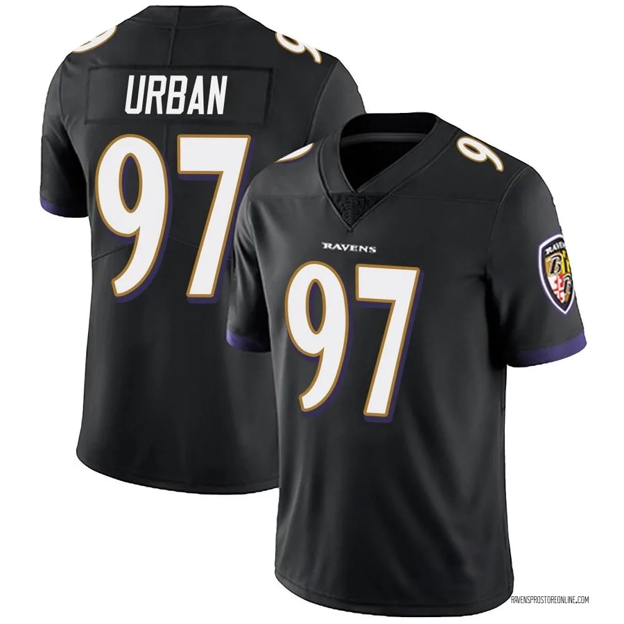 Brent Urban Baltimore Ravens Youth Limited Alternate Vapor Untouchable Nike Jersey - Black