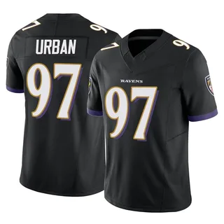 Brent Urban Baltimore Ravens Youth Limited Vapor F.U.S.E. Nike Jersey - Black