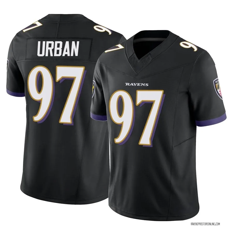 Brent Urban Baltimore Ravens Youth Limited Vapor F.U.S.E. Nike Jersey - Black