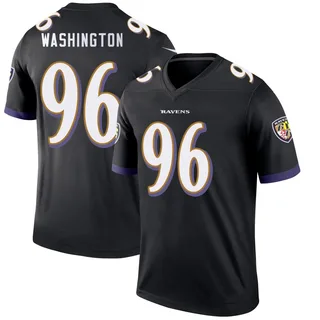 Broderick Washington Baltimore Ravens Men's Legend Nike Jersey - Black