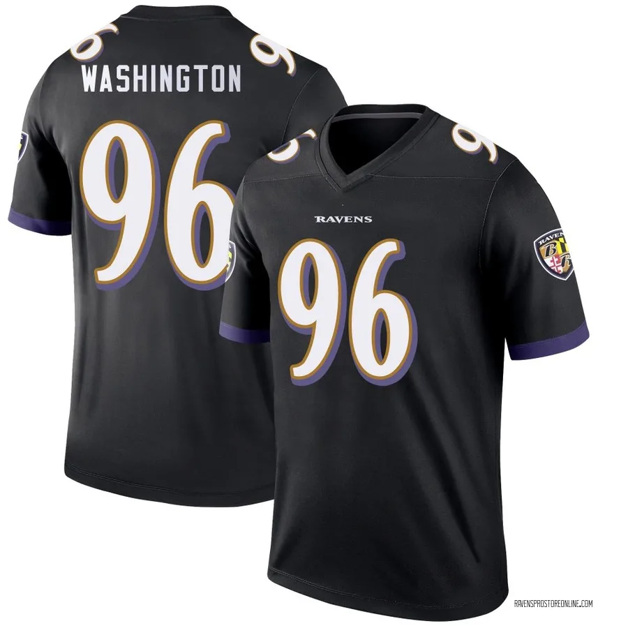 Broderick Washington Baltimore Ravens Youth Legend Nike Jersey - Black