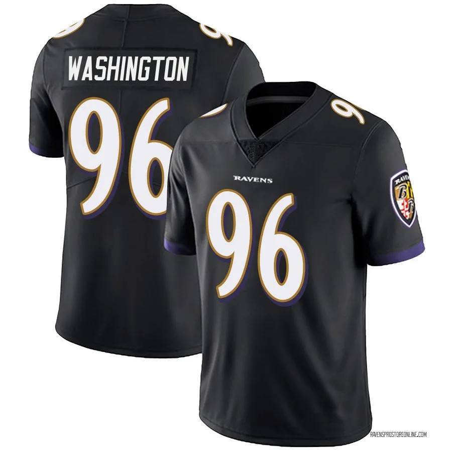 Broderick Washington Baltimore Ravens Youth Limited Alternate Vapor Untouchable Nike Jersey - Black