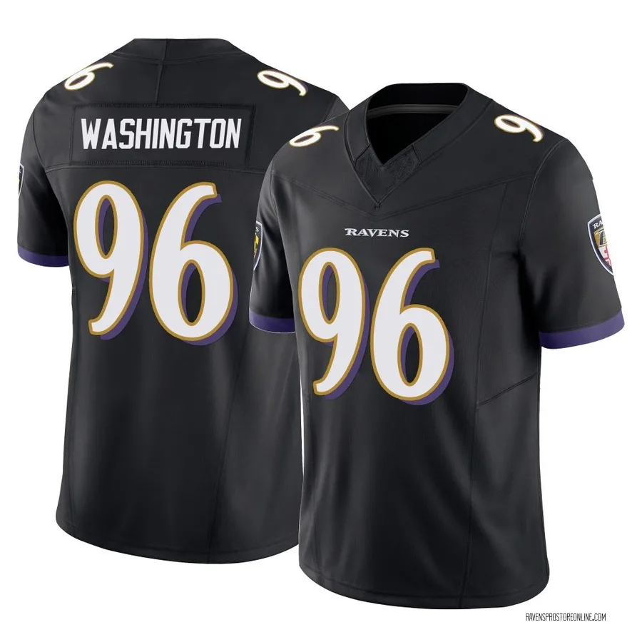Broderick Washington Baltimore Ravens Youth Limited Vapor F.U.S.E. Nike Jersey - Black