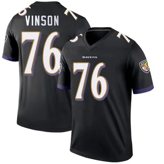 Carson Vinson Baltimore Ravens Youth Legend Nike Jersey - Black