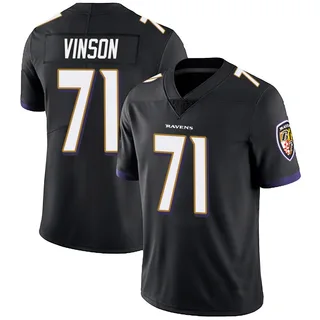 Carson Vinson Baltimore Ravens Youth Limited Alternate Vapor Untouchable Nike Jersey - Black