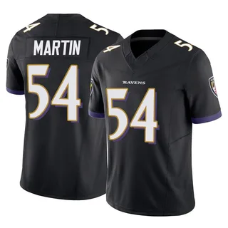 Chandler Martin Baltimore Ravens Men's Limited Vapor F.U.S.E. Nike Jersey - Black