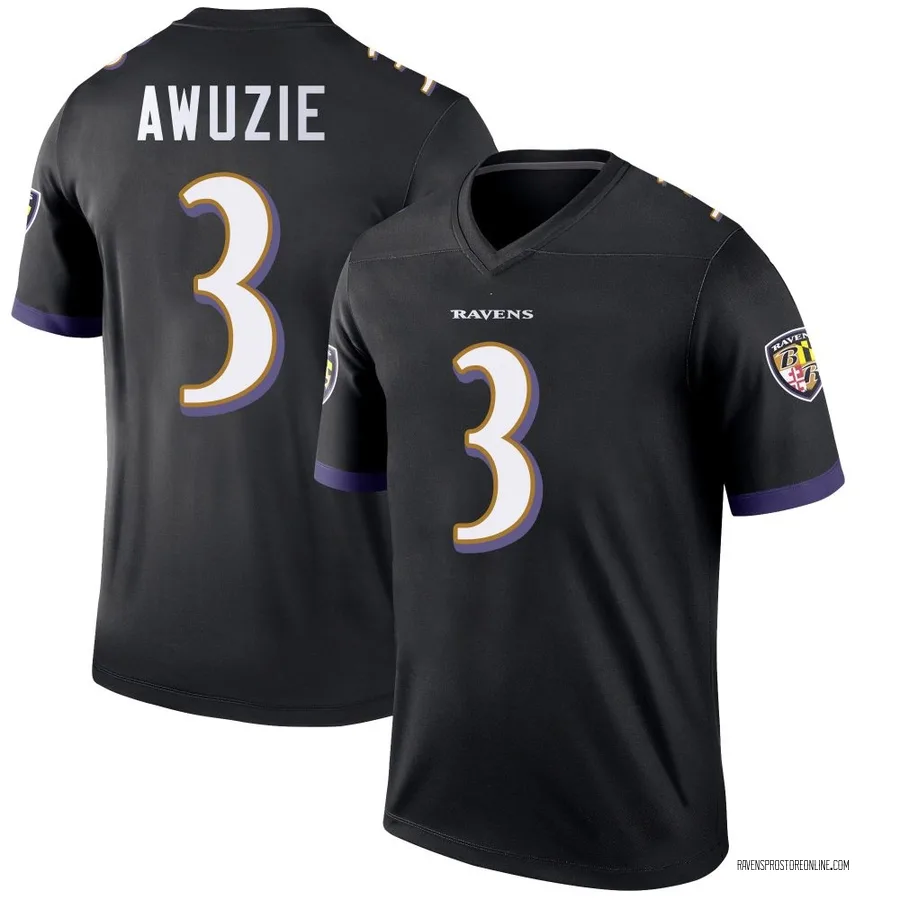 Chidobe Awuzie Baltimore Ravens Youth Legend Nike Jersey - Black