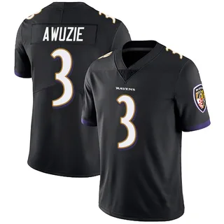 Chidobe Awuzie Baltimore Ravens Youth Limited Alternate Vapor Untouchable Nike Jersey - Black