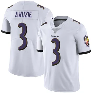 Chidobe Awuzie Baltimore Ravens Youth Limited Vapor Untouchable Nike Jersey - White