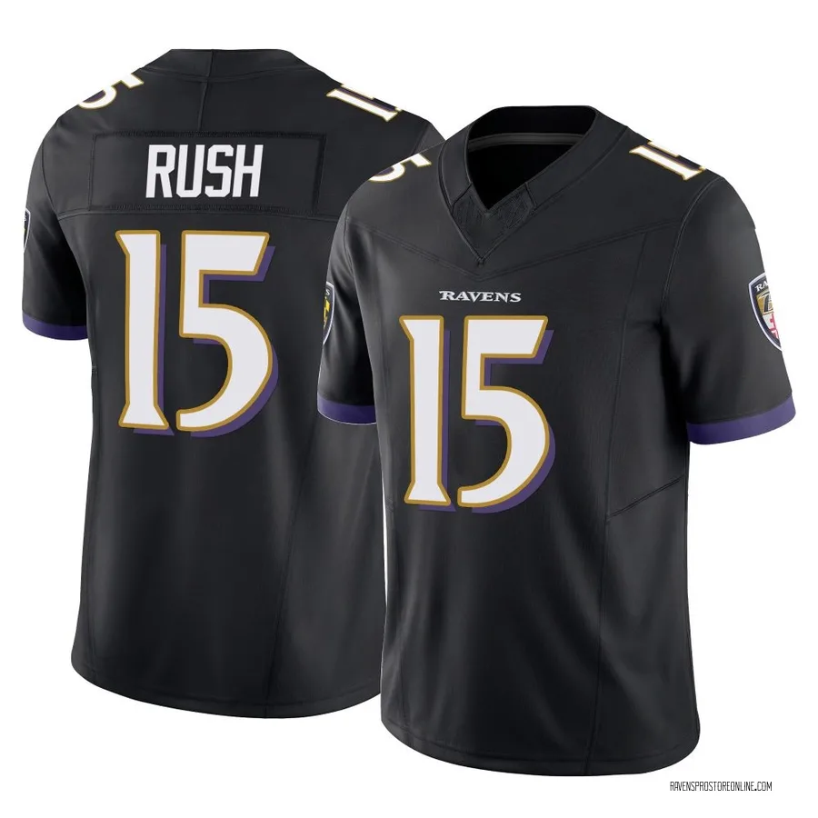 Cooper Rush Baltimore Ravens Youth Limited Vapor F.U.S.E. Nike Jersey - Black