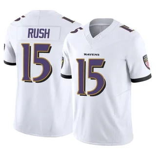 Cooper Rush Baltimore Ravens Youth Limited Vapor F.U.S.E. Nike Jersey - White